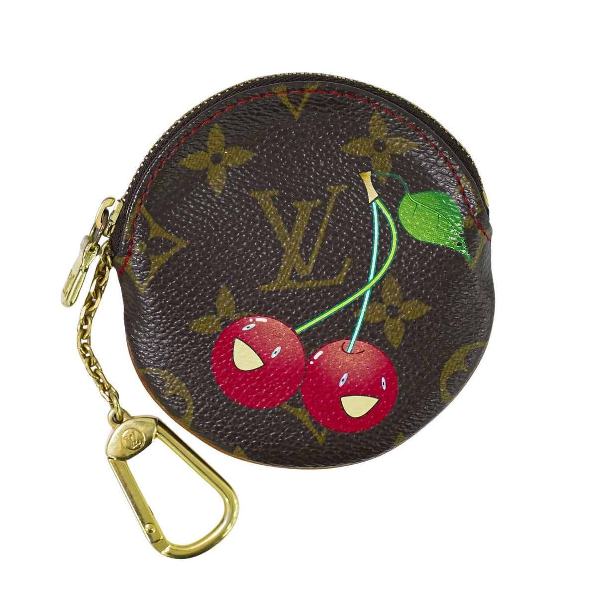 Louis Vuitton x Takashi Murakami Zippy Wallet Monogram Empreinte Leather