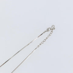 Christian Dior Trotter Motif Necklace Engraved Metal