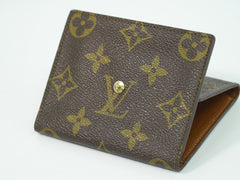 Louis Vuitton Porte Tresor Etui Papiers Wallet Monogram Canvas
