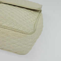 Bally Vintage Chain Shoulder Bag Quilted Leather