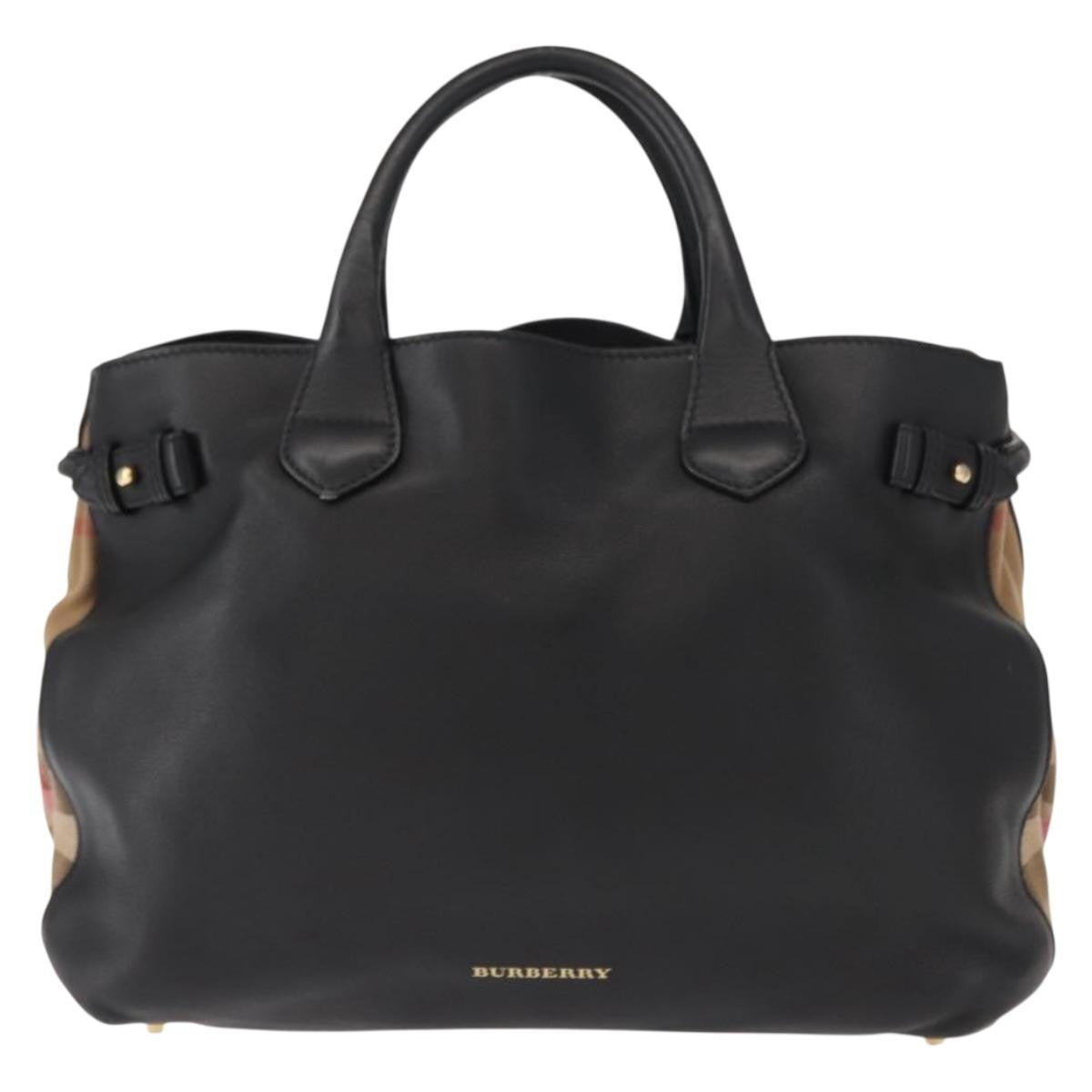 Burberry Banner Tote Leather