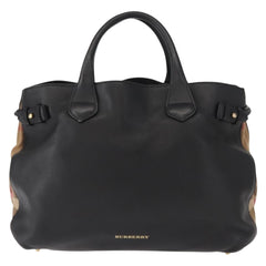 Burberry Banner Tote Leather