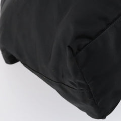 Prada Convertible Metal Handle Satchel Quilted Tessuto