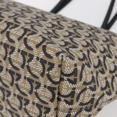 Salvatore Ferragamo Gancini Travel Tote Gancini Jacquard