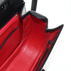 Gucci Vintage Convertible Bamboo Top Handle Bag Leather