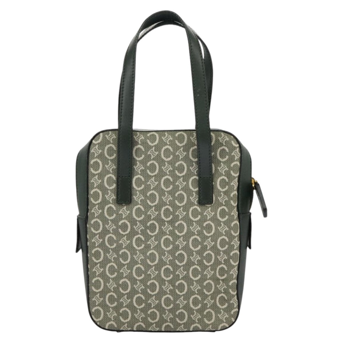 Celine C Macadam Handbag Canvas