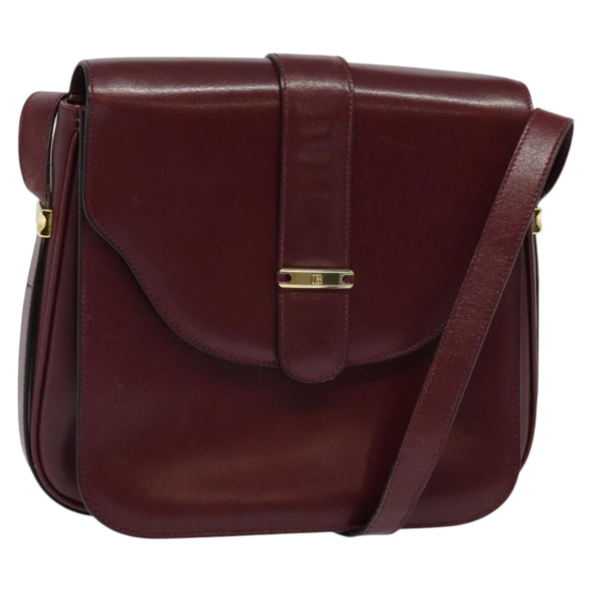 Bally Vintage Shoulder Bag Leather