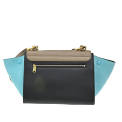 Celine Tricolor Trapeze Bag Leather