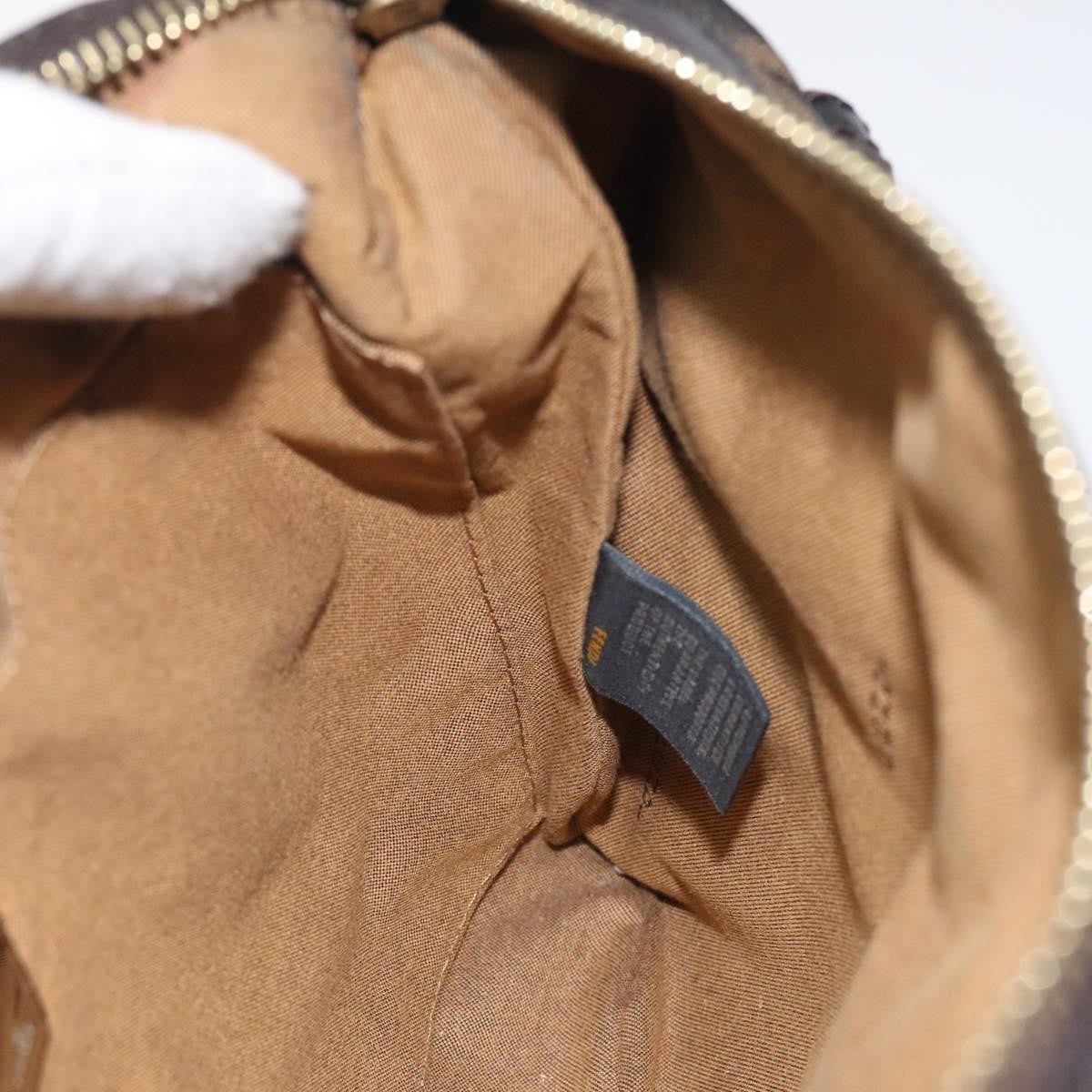 Fendi Chef Zip Crossbody Bag Zucca Canvas