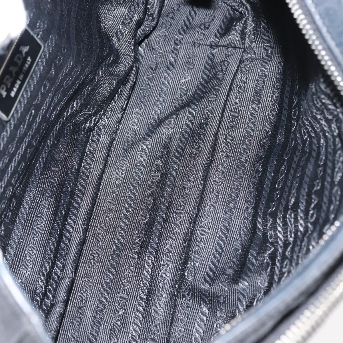 Prada Double Pocket Buckle Flap Bag Tessuto with Leather