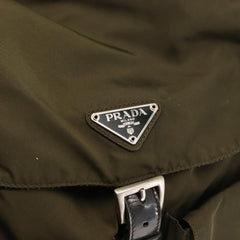 Prada Double Front Pocket Backpack Tessuto