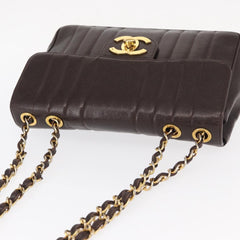 Chanel Vintage Classic Single Flap Bag Vertical Quilt Lambskin