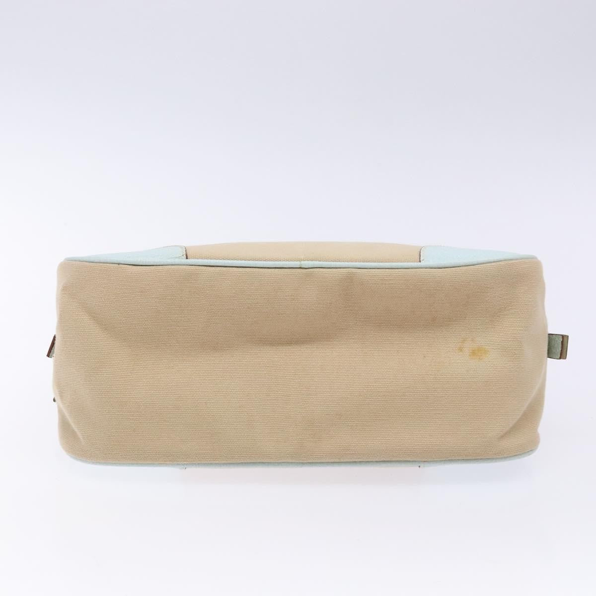 Prada Bauletto Bag Canvas with Leather