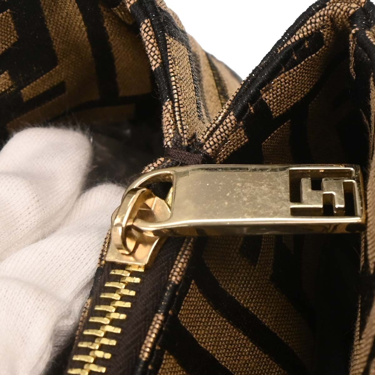 Fendi Mia Tote Zucca Canvas