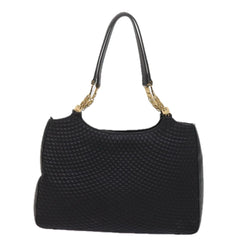 Bally Vintage Chain Shoulder Bag Quilted Leather