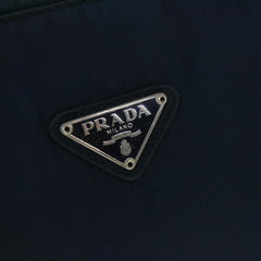 Prada Double Zip Wristlet Pouch Tessuto