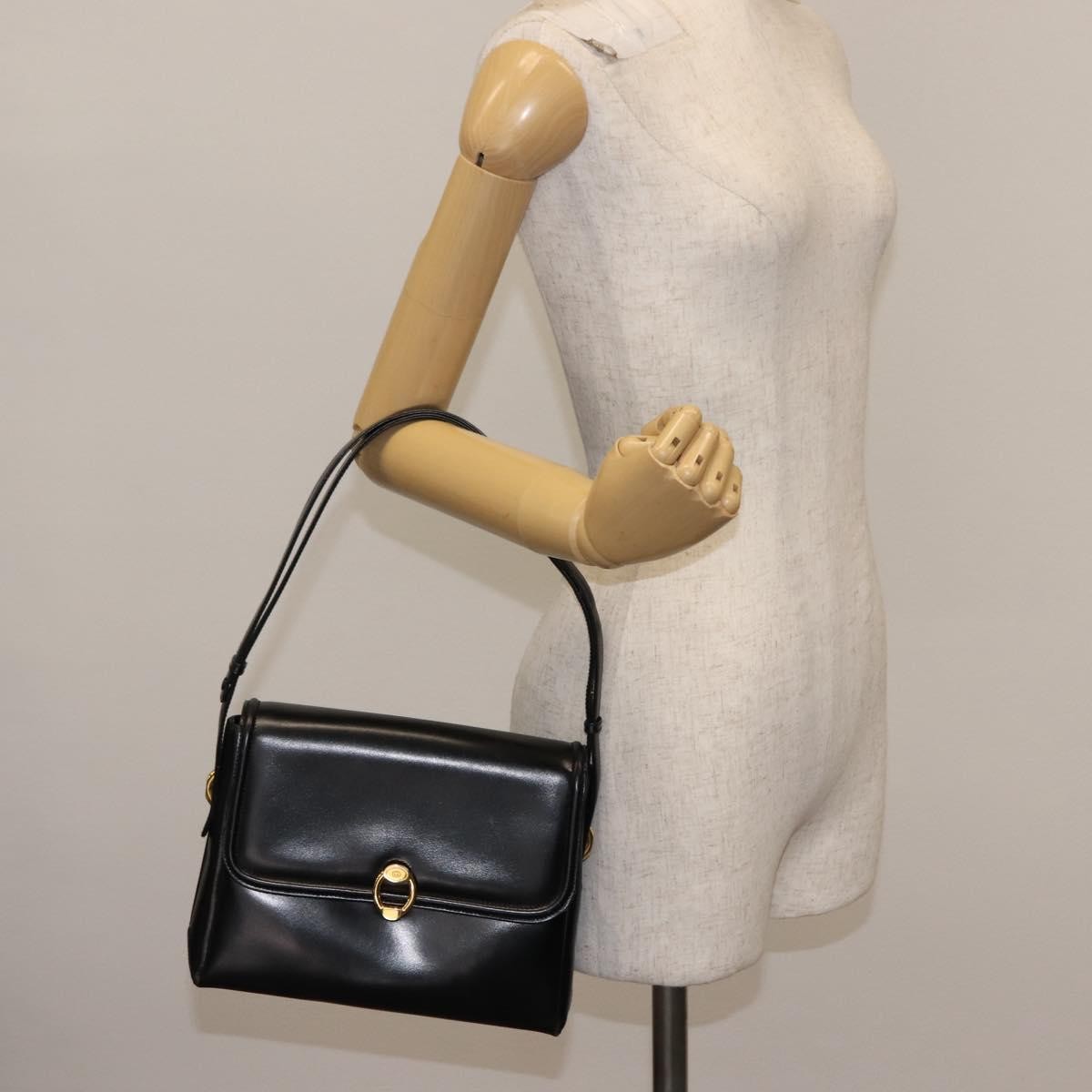 Gucci Shoulder bag black leather