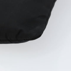 Prada Front Zip Convertible Flat Messenger Tessuto with Leather