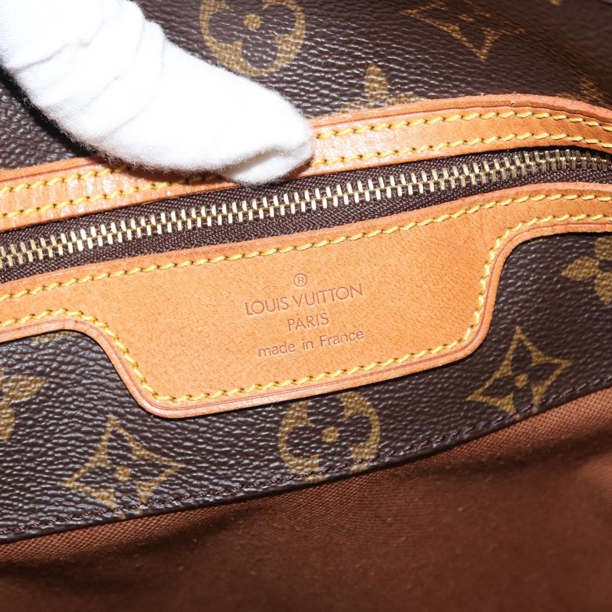 Louis Vuitton Shopping Sac Handbag Monogram Canvas
