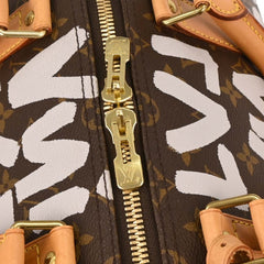 Louis Vuitton Keepall Bag Limited Edition Monogram Graffiti