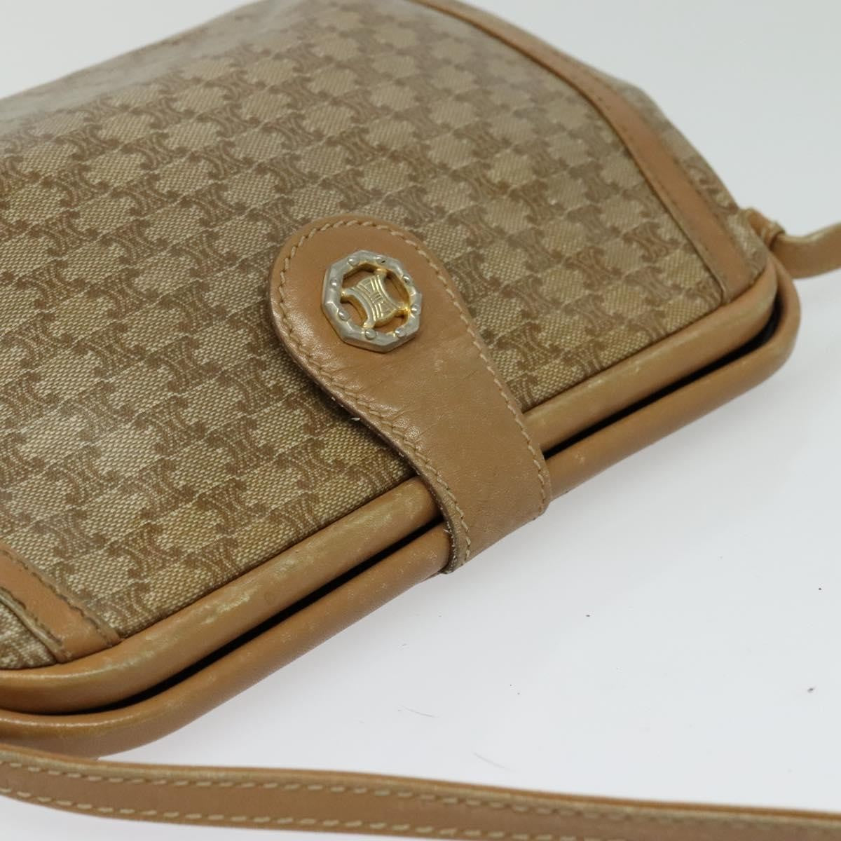 Celine Macadam Shoulder Bag PVC Leather