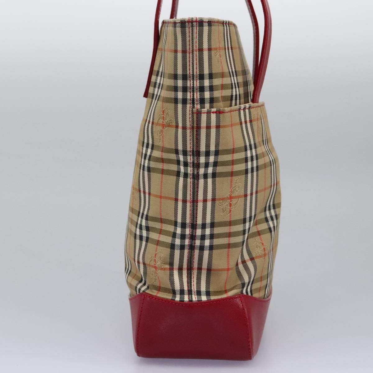 Burberry Nova Check Tote canvas check pattern
