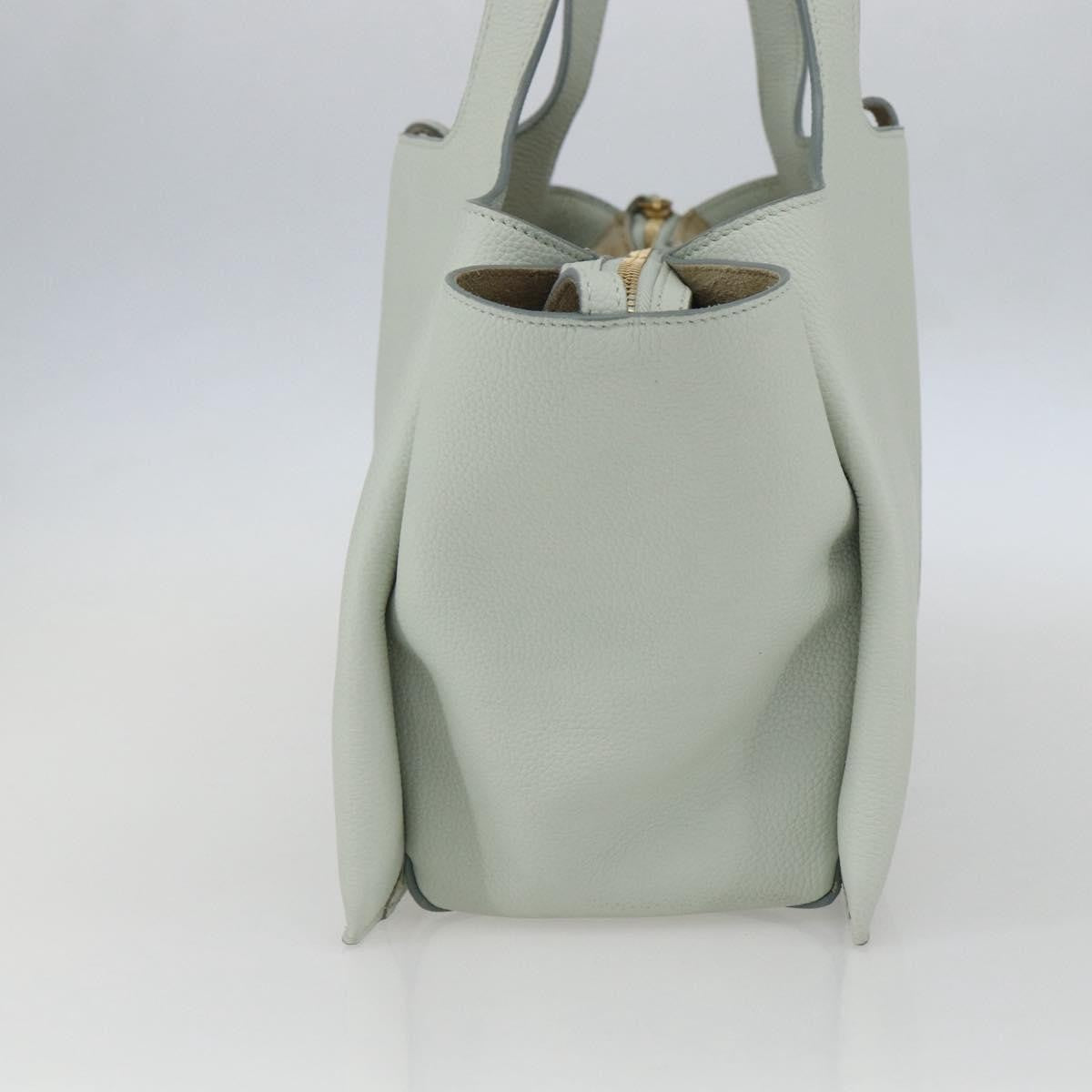 Celine Tri-Fold Shoulder Bag Grained Calfskin