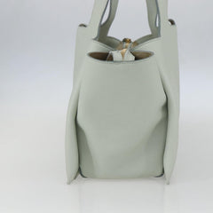 Celine Tri-Fold Shoulder Bag Grained Calfskin