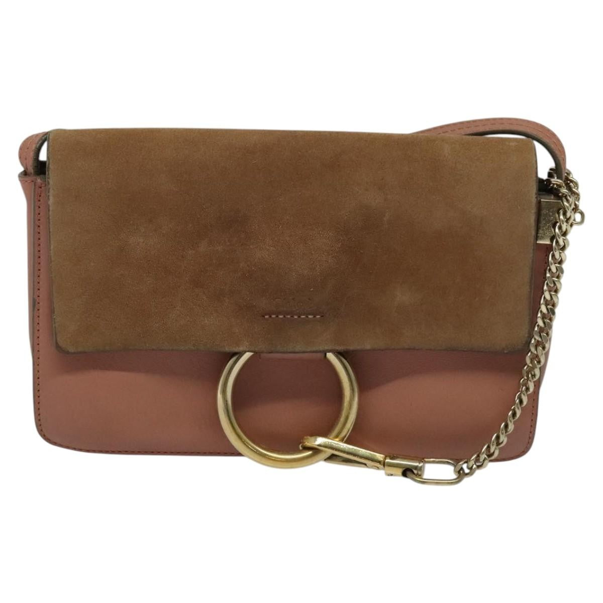 Chloe Faye Crossbody Leather and Suede