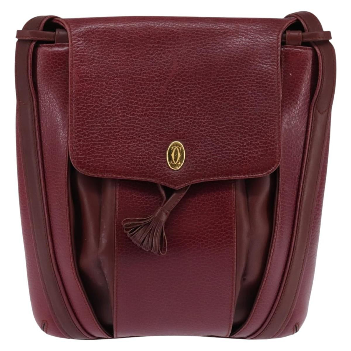 cartier Must de Cartier Shoulder Bag Leather
