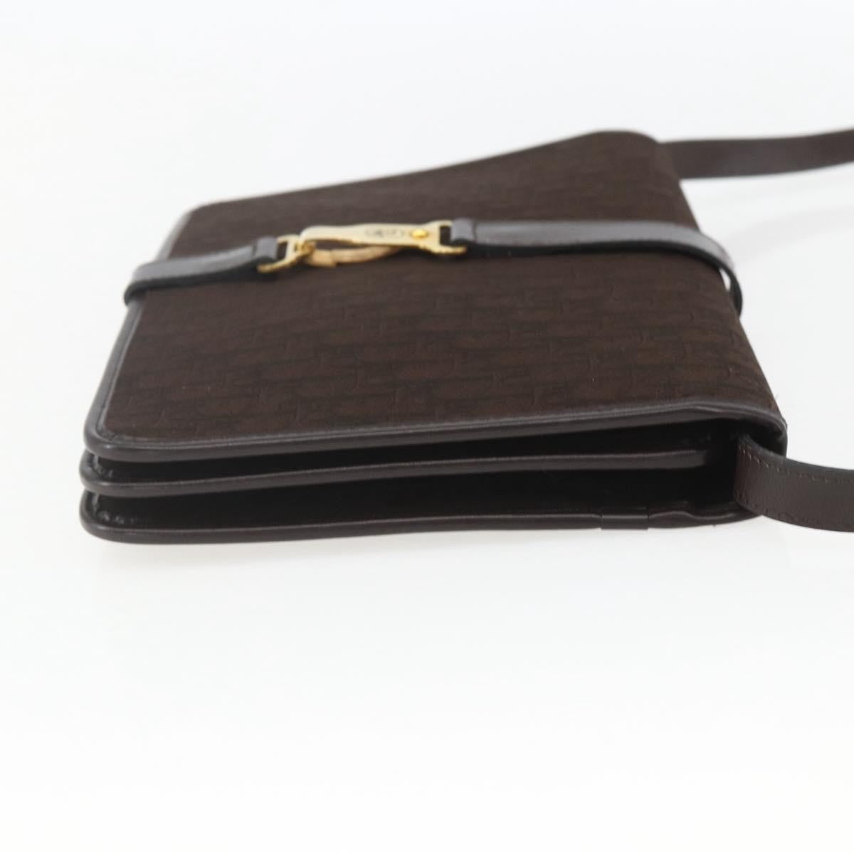 Christian Dior Vintage Trotter Shoulder Bag Canvas