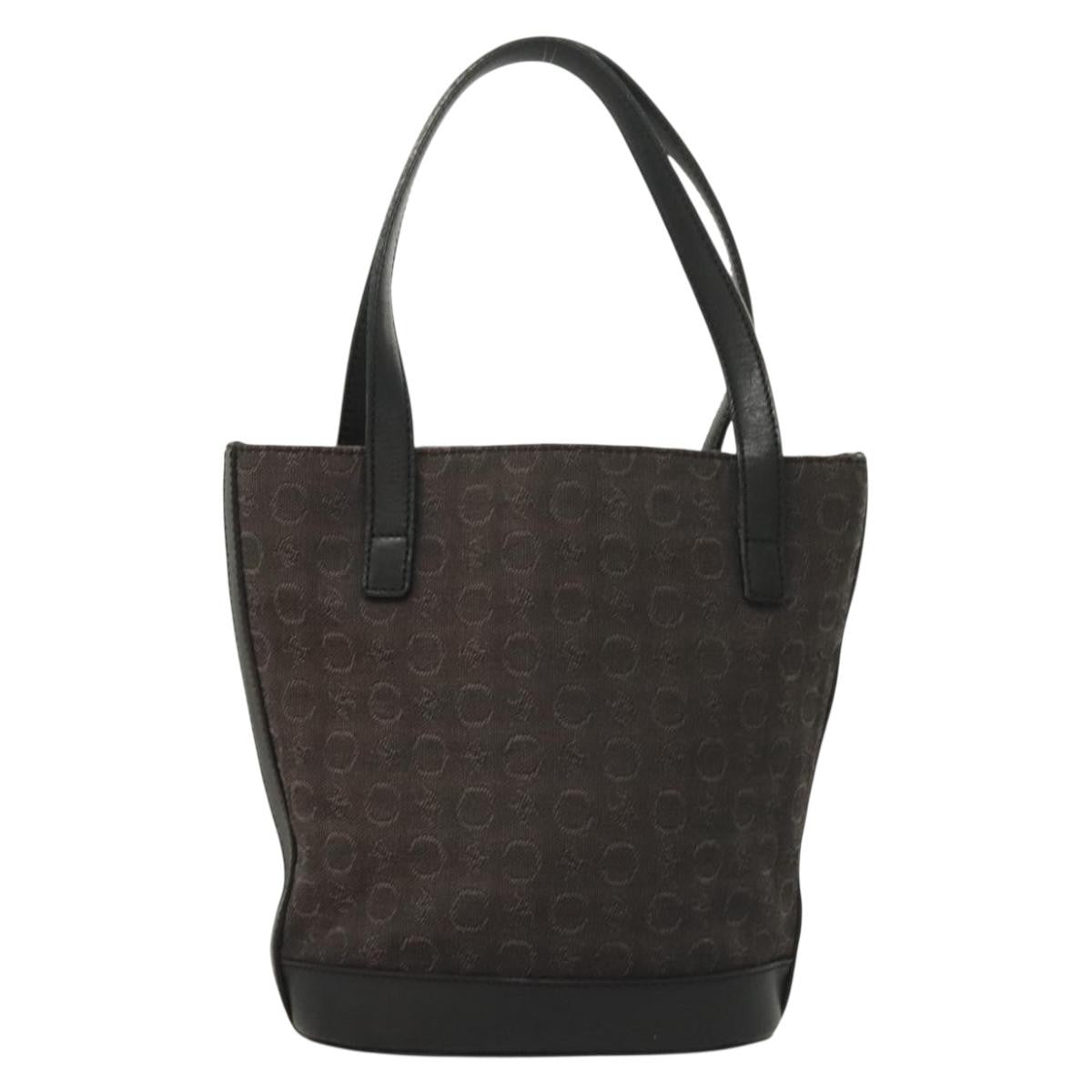Celine C Macadam Handbag Canvas