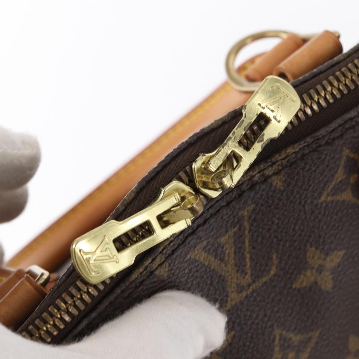 Louis Vuitton Alma Handbag Monogram Canvas