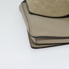 Chloe Faye Shoulder Bag Leather and Suede