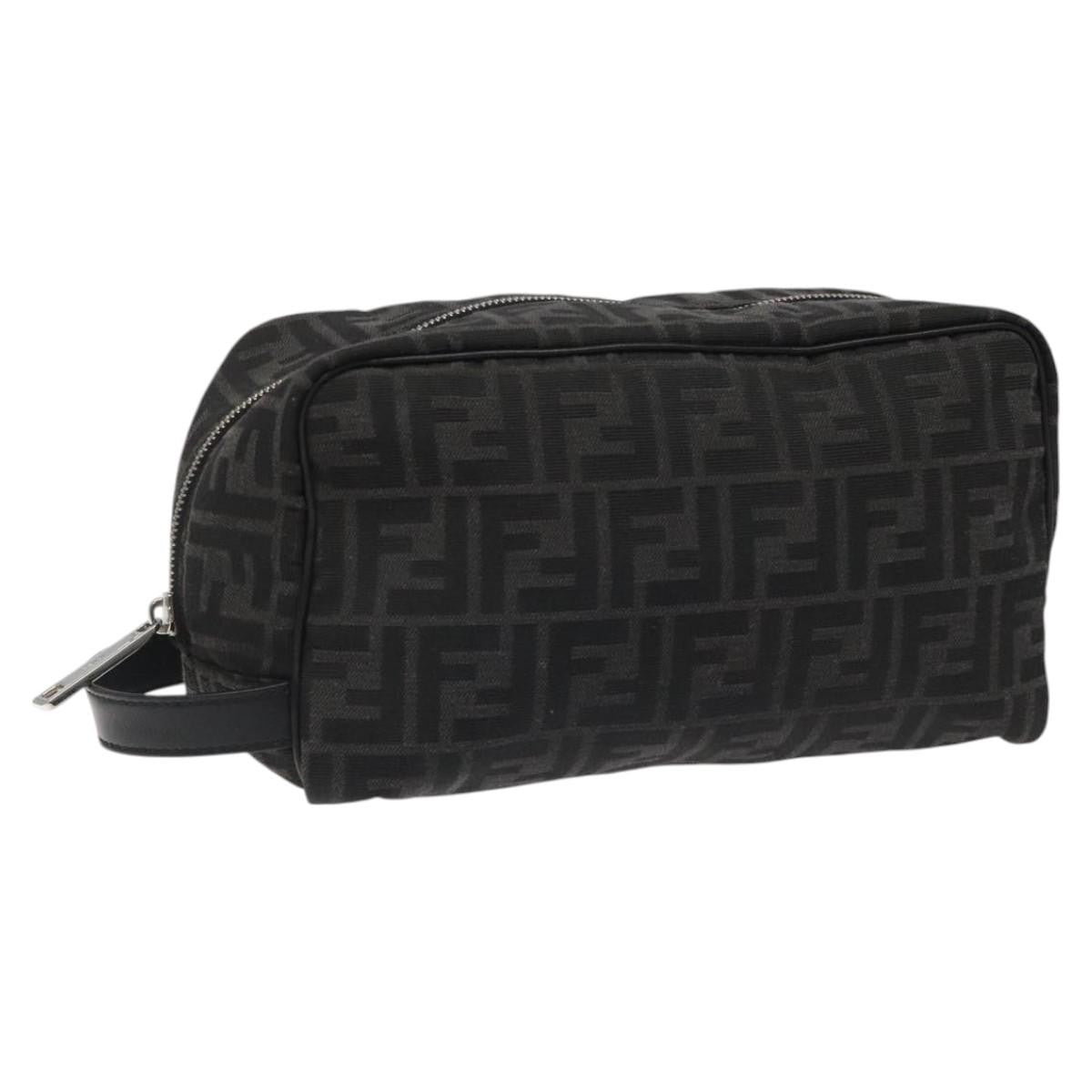 Fendi Toiletry Pouch Zucca Canvas