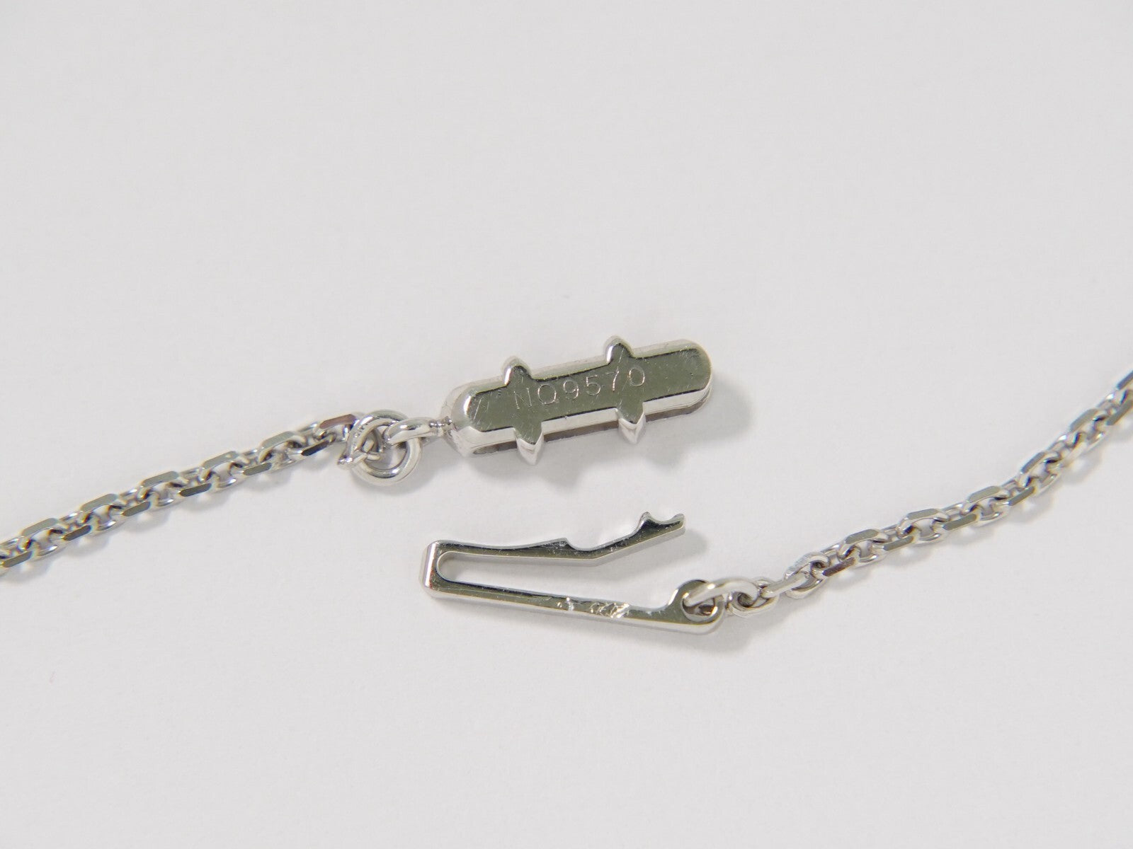 Cartier C Heart de Cartier Pendant Necklace 18K White Gold with Diamond