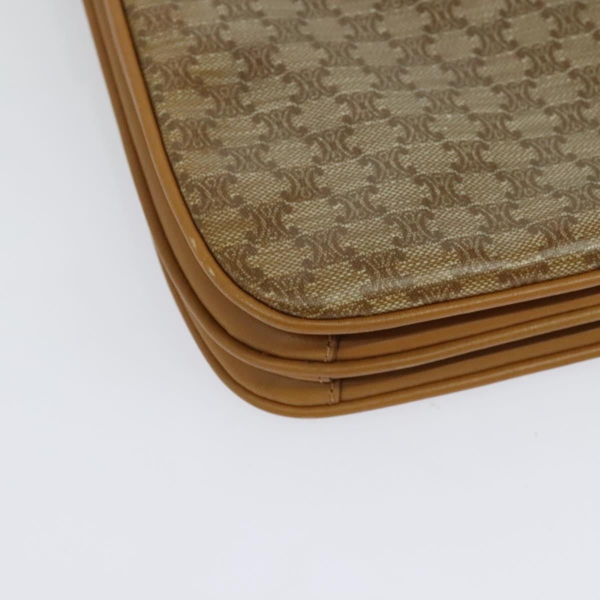 Celine Macadam Shoulder Bag PVC Leather