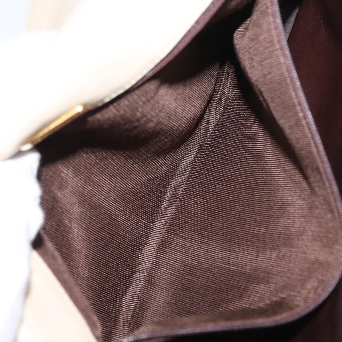 Bally Vintage Chain Shoulder Bag Quilted Leather