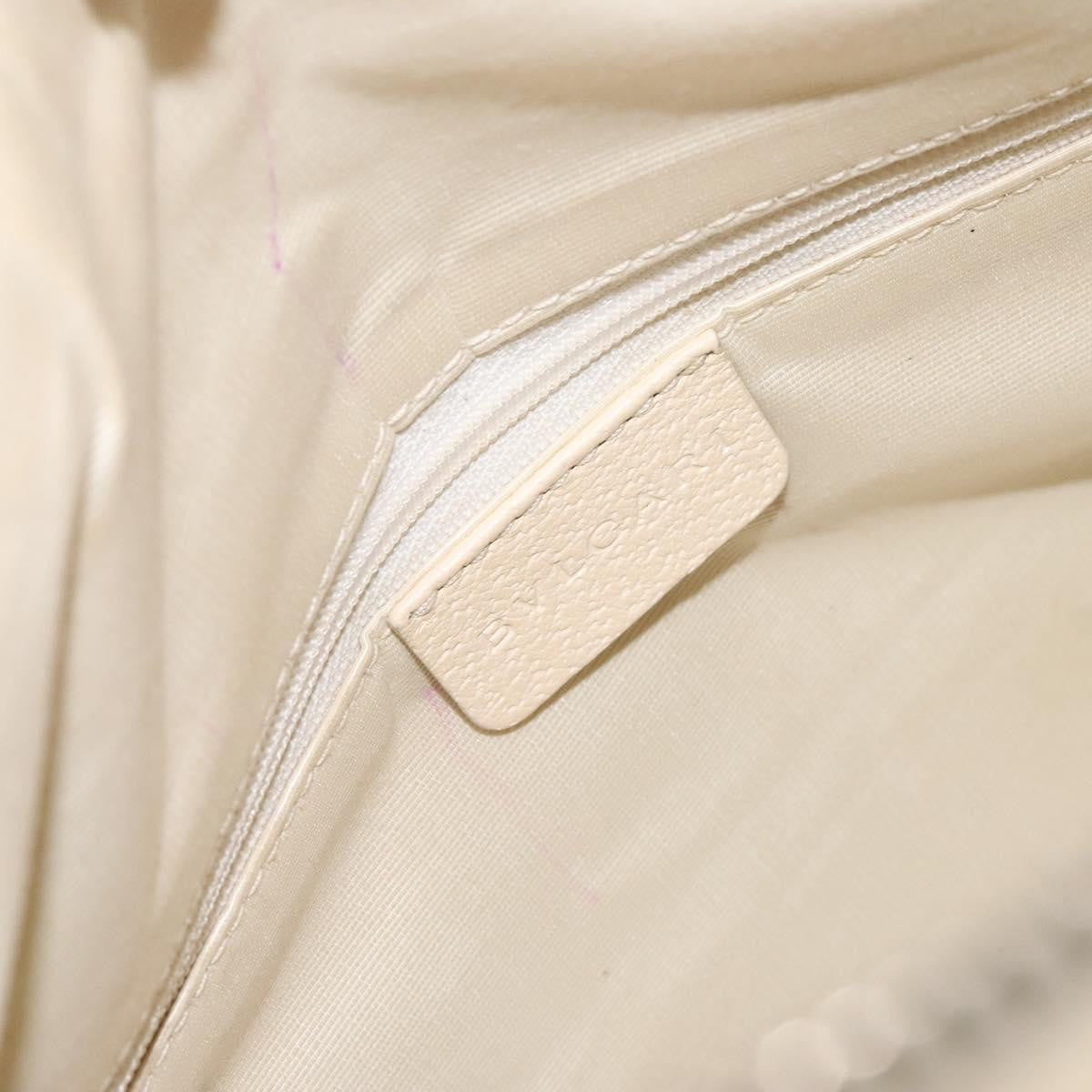 Bvlgari B.Zero1 Logomania Bag Canvas with Leather