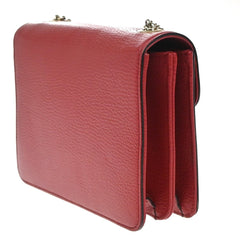 Gucci Interlocking Shoulder Bag Leather