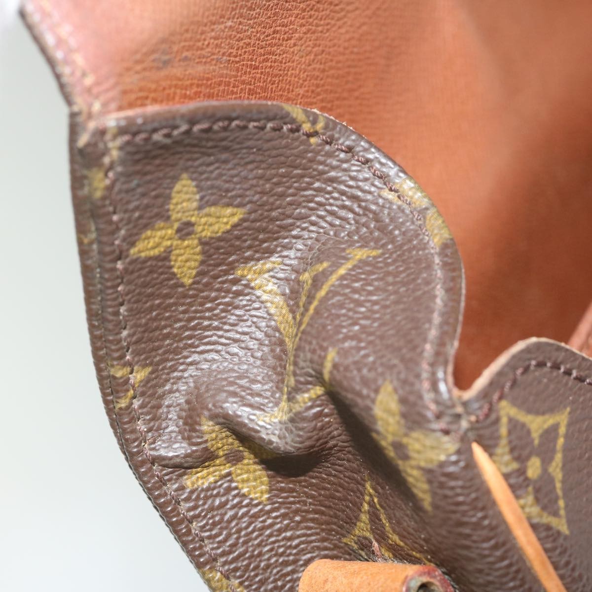 Louis Vuitton Cartouchiere Handbag Monogram Canvas