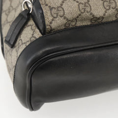 Gucci Zip Pocket Backpack Embellished GG Coated Canvas