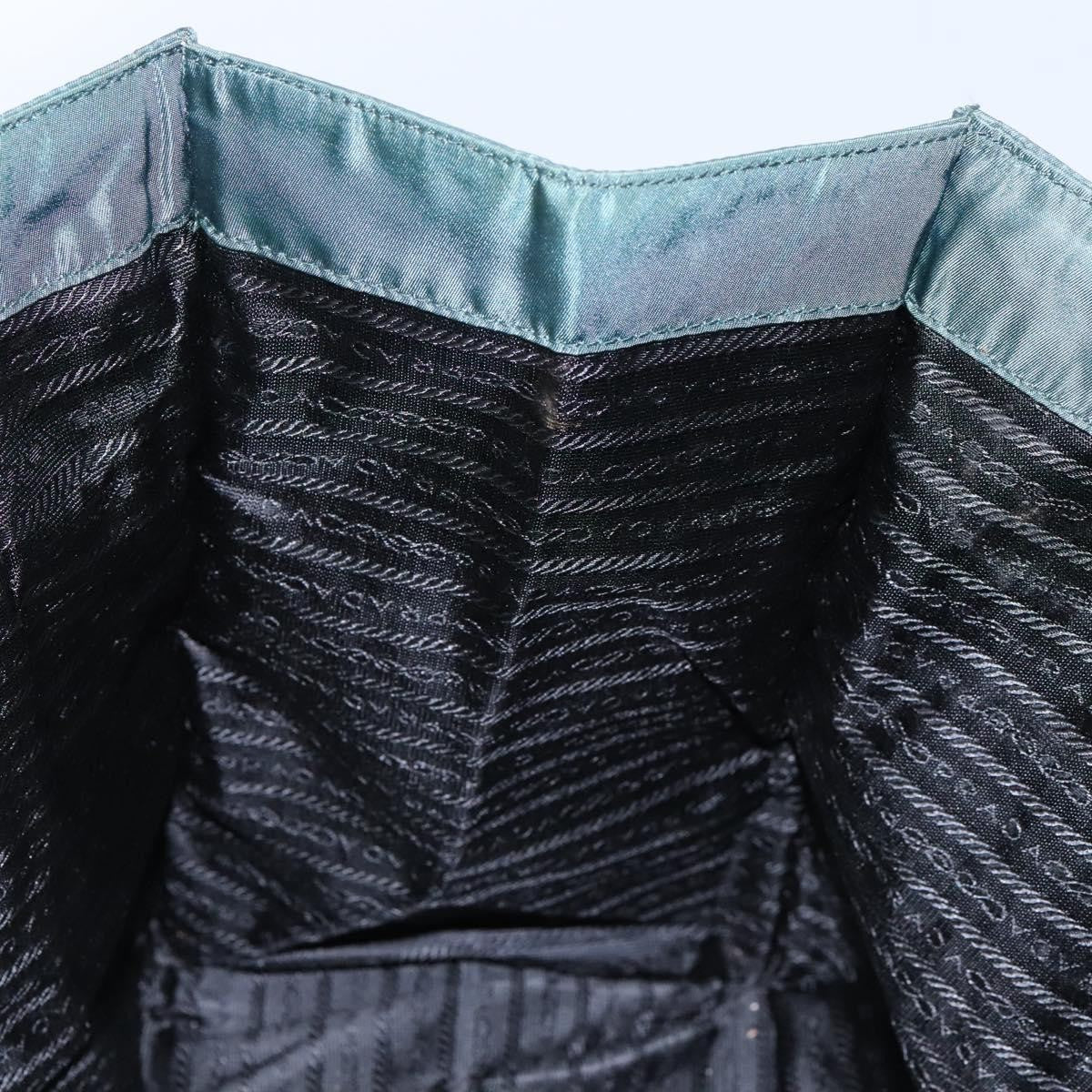 Prada Metal Handles Tote Tessuto