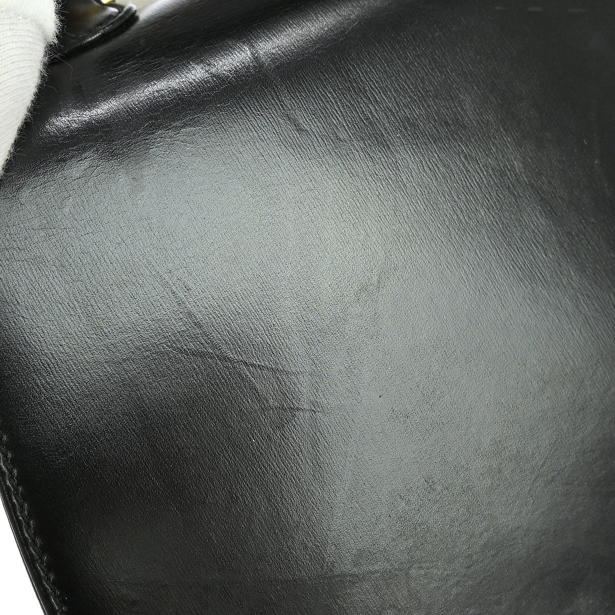 Gucci Vintage Convertible Bamboo Top Handle Bag Leather