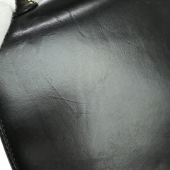 Gucci Vintage Convertible Bamboo Top Handle Bag Leather