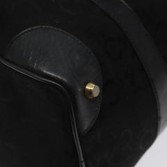 Celine C Sulky Handbag Canvas