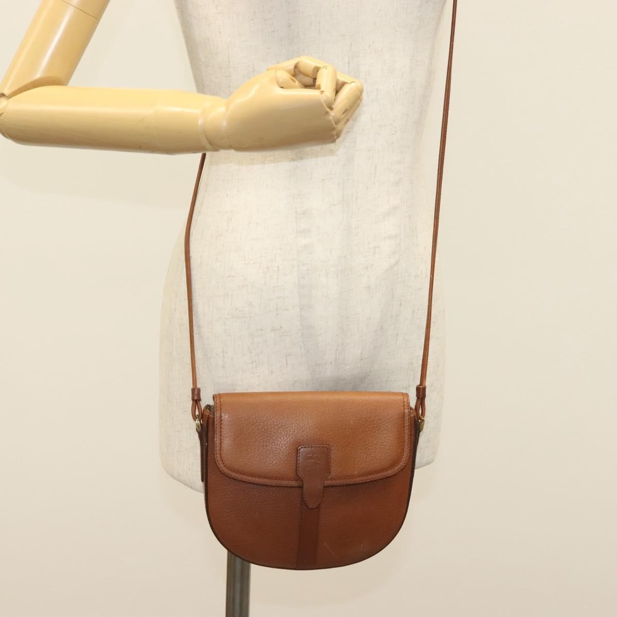 Burberry Flap Shoulder Bag Leather