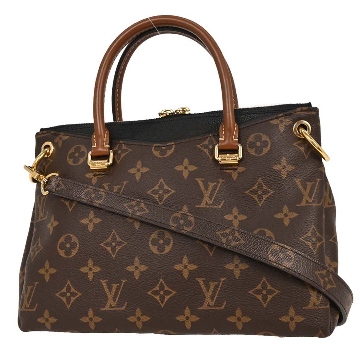Louis Vuitton Pallas Tote Monogram Canvas with Leather