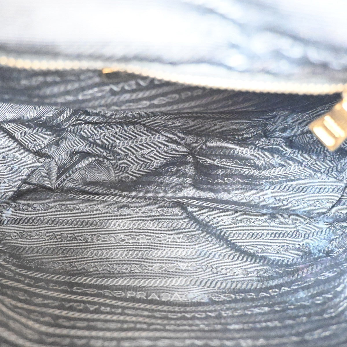 Prada Buckle Messenger Bag Tessuto