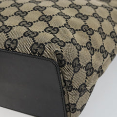 Gucci Vintage Bucket Shopping Tote GG Canvas